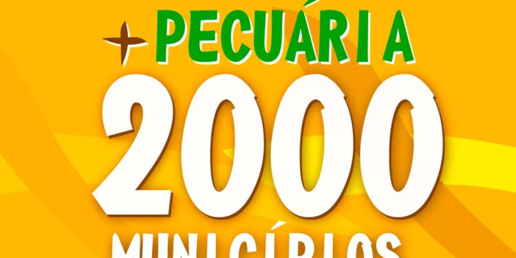 +PECUÁRIA 2000: lançamentos online de 14 de outubro selam a marca de 2 mil cidades atendidas pelo maior programa da pecuária brasileira